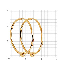 Серьги SOKOLOV - Золото 585 (арт. 140120)