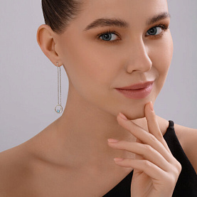 Серьги SOKOLOV - Серебро 925, Топаз (арт. 92023111)