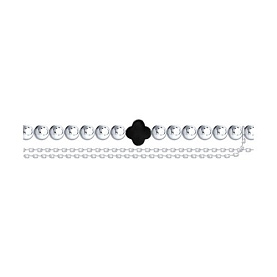 Браслет Diamant - Серебро 925, Гематит (арт. 94-350-00078-1)