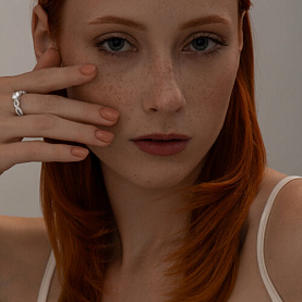 Кольцо SOKOLOV - Серебро 925, Фианит (арт. 94013777)