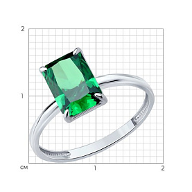 Кольцо SOKOLOV - Серебро 925, Фианит (арт. 94014827)