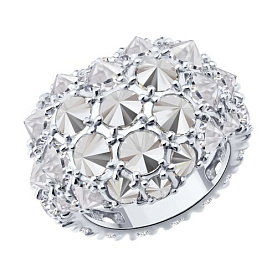 Кольцо SOKOLOV - Серебро 925, Фианит (арт. 94014854)