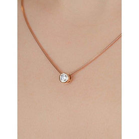 Подвеска Атолл - Золото 585, Фианит (арт. 50032)