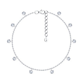 Браслет SOKOLOV - Серебро 925, Фианит (арт. 94051301)
