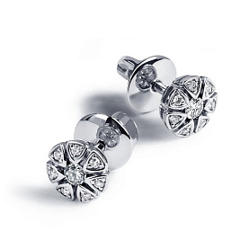 Серьги Platinum Lab. - Платина 950 (арт. ПС-276-01)