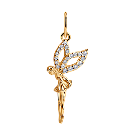 Подвеска SOKOLOV - Серебро 925, Фианит (арт. 93030064)