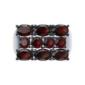 Кольцо SOKOLOV - Серебро 925, Гранат (арт. 92014622)