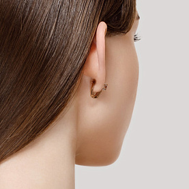 Серьги SOKOLOV - Серебро 925, Фианит (арт. 93020037)