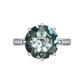 Кольцо Diamant - Серебро 925, Кристалл, Фианит (арт. 94-110-00397-1)