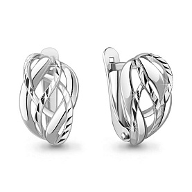 Серьги Аквамарин - Серебро 925 (арт. 31504.5)