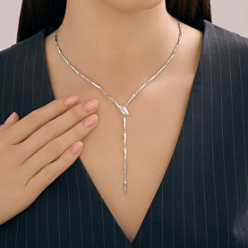 Колье SOKOLOV - Серебро 925, Фианит (арт. 94071255)