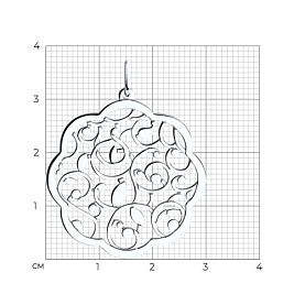 Подвеска SOKOLOV - Серебро 925 (арт. 94032052)