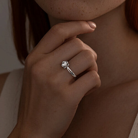 Кольцо SOKOLOV - Серебро 925, Фианит (арт. 94013667)