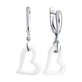 Серьги SOKOLOV - Серебро 925, Керамика (арт. 94025624)