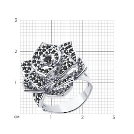 Кольцо Diamant - Серебро 925, Фианит (арт. 94-110-02050-1)