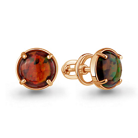 Серьги Аквамарин - Серебро 925, Опал (арт. 45005587.6)