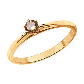 Кольцо Diamant - Серебро 925, Фианит (арт. 93-110-01543-2)