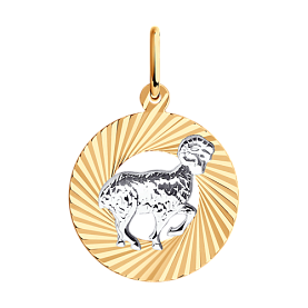 Подвеска SOKOLOV - Золото 585 (арт. 031365)