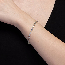 Браслет SOKOLOV - Серебро 925, Фианит (арт. 94051174)