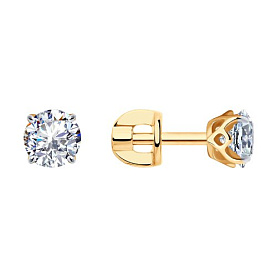 Серьги SOKOLOV - Серебро 925, Фианит (арт. 93022269)