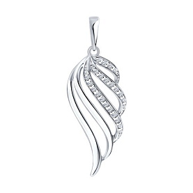 Подвеска Diamant - Серебро 925, Фианит (арт. 94-130-00195-1)