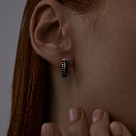 Серьги SOKOLOV - Серебро 925, Фианит (арт. 94024860)