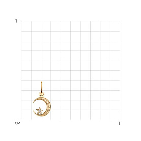 Подвеска SOKOLOV - Серебро 925, Фианит (арт. 93030519)