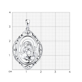 Подвеска Diamant - Серебро 925 (арт. 94-130-00862-1)