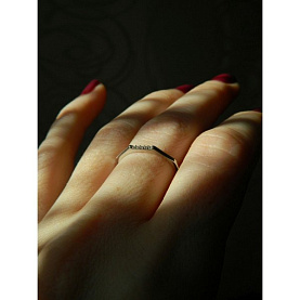 Кольцо Галатея - Серебро 925, Фианит (арт. 2848.1)