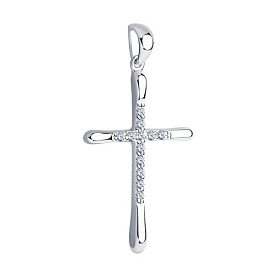 Подвеска Diamant - Серебро 925, Фианит (арт. 94-130-01413-1)