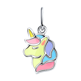 Подвеска SOKOLOV - Серебро 925, Эмаль (арт. 94032588)