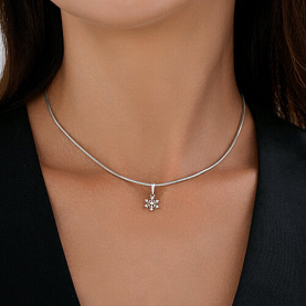 Подвеска SOKOLOV - Серебро 925, Фианит (арт. 94033281)