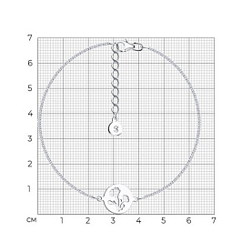 Браслет SOKOLOV - Серебро 925 (арт. 94050895)