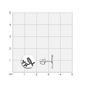 Серьги Diamant - Серебро 925 (арт. 95-122-01223-1)