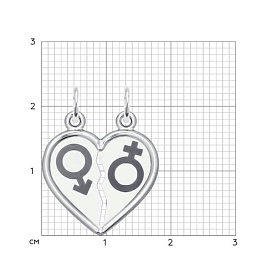 Подвеска SOKOLOV - Серебро 925 (арт. 94100027)