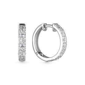 Серьги Дар - Серебро 925, Фианит (арт. С-4110рс200)