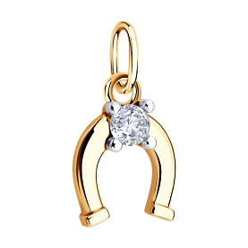 Подвеска Diamant - Серебро 925, Фианит (арт. 93130022782-DIAMANT)