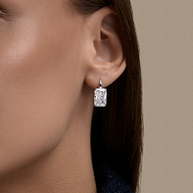 Серьги SOKOLOV - Серебро 925, Фианит (арт. 94027507)