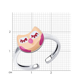 Кольцо SOKOLOV - Серебро 925, Эмаль (арт. 94013235)