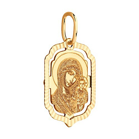 Подвеска Diamant - Золото 585 (арт. 51-132-02429-2)