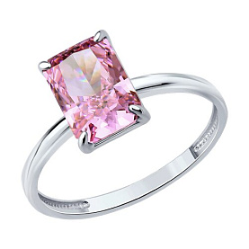 Кольцо SOKOLOV - Серебро 925, Фианит (арт. 94014824)