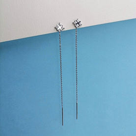 Серьги Галатея - Серебро 925 (арт. 3486.1)