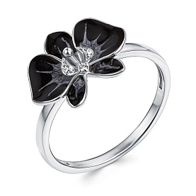 Кольцо Мириада - Серебро 925, Фианит, Эмаль (арт. 901012830)