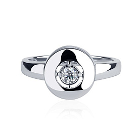 Кольцо Platinum Lab. - Платина 950 (арт. ПК-033-01)