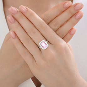 Кольцо SOKOLOV - Серебро 925, Фианит (арт. 94014736)