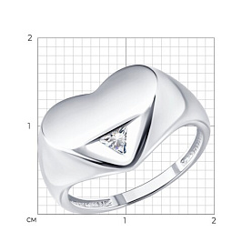 Кольцо Diamant - Серебро 925, Фианит (арт. 94-110-00271-1)