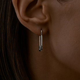 Серьги SOKOLOV - Серебро 925, Фианит (арт. 94025991)