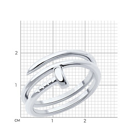 Кольцо Diamant - Серебро 925 (арт. 94-110-02009-1)