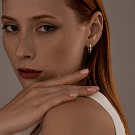 Серьги SOKOLOV - Серебро 925, Фианит (арт. 93020813)