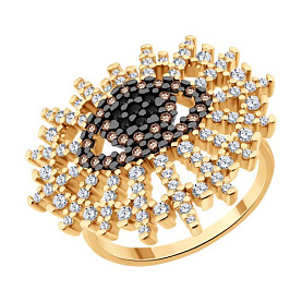 Кольцо SOKOLOV - Серебро 925, Фианит (арт. 93011188)